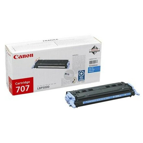 Картридж струйный Canon PFI-707 C 9822B001 голубой (700мл) для Canon iPF830/iPF840/iPF850