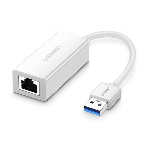 Адаптер UGREEN CR111 (20255) USB 3.0 Gigabit Ethernet Adapter - White