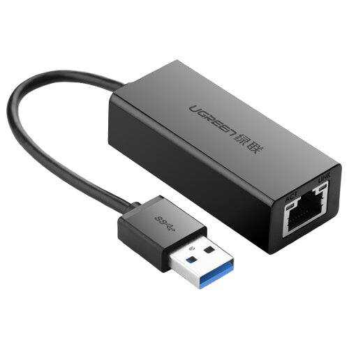 Адаптер UGREEN CR111 (20256) USB 3.0 Gigabit Ethernet Adapter - Black