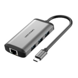 3-port USB Type C Hub Vention CNBHB (USB 3.0/HDMI 19F)