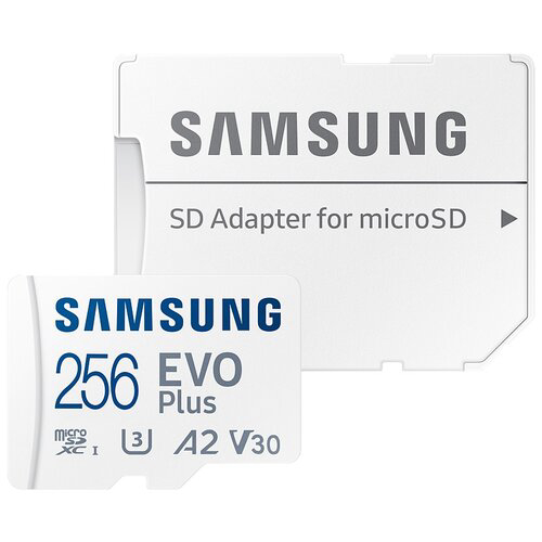 Карта памяти Samsung EVO Plus microSDXC 256gb (MB-MC256KA/EU)