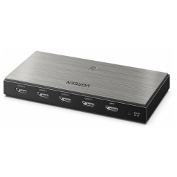 Сплитер UGREEN CM187 (50708EU) HDMI 2.0 Splitter 1 In 4 Out 5V 1A (DC 3.5*1.35*9.5mm) - Black