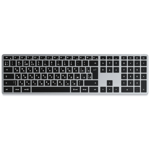 Беспроводная клавиатура Satechi Slim X3 Bluetooth Keyboard-RU. Раскладка - Русская