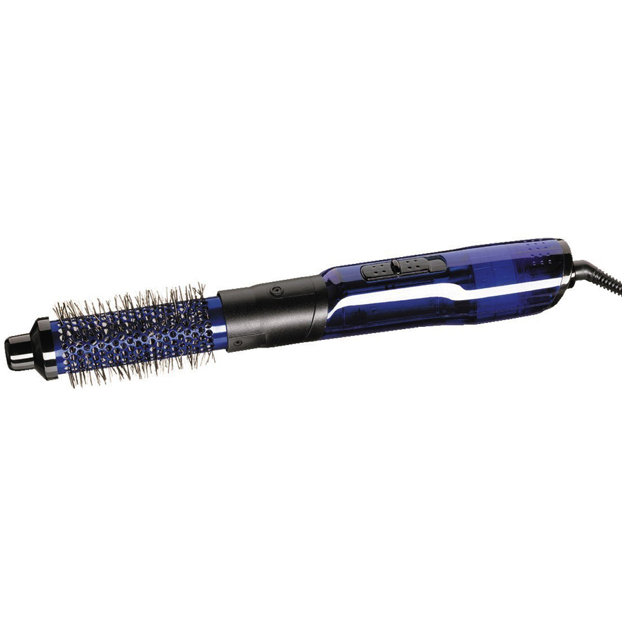 Фен-щетка BaByliss Pro Blue Lighting синий/черный [без вращения, 700 Вт, 1 насадка]