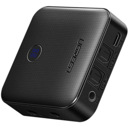 Адаптер UGREEN CM144 (70158) Bluetooth Transmitter/Receiver Aptx HD 5.0 (LY) (3.5 + optical fiber) - Black