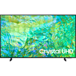 75" Телевизор Samsung UE75CU8000UXRU, Crystal UHD, 4K Ultra HD, черный, СМАРТ ТВ, Tizen OS