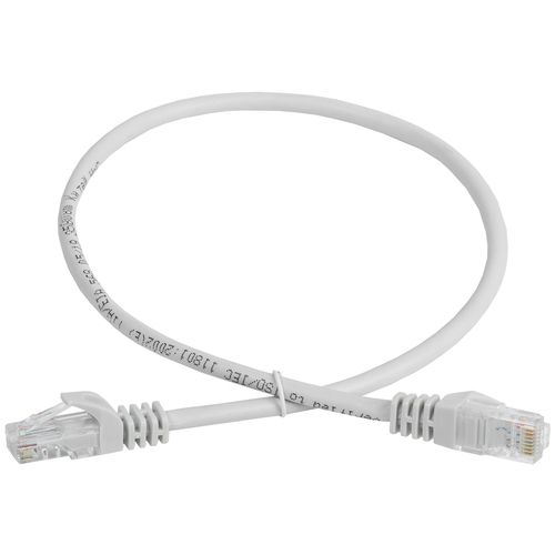 Патч-корд ITK Generica PC01-C5EU-2M-G UTP RJ-45 вил.-вилка RJ-45 кат.5E 2м серый ПВХ (уп.:1шт)