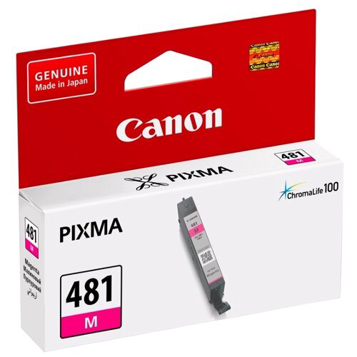 Картридж струйный Canon CLI-481M 2099C001 пурпурный для Canon Pixma TS6140/TS8140TS/TS9140/TR7540/TR