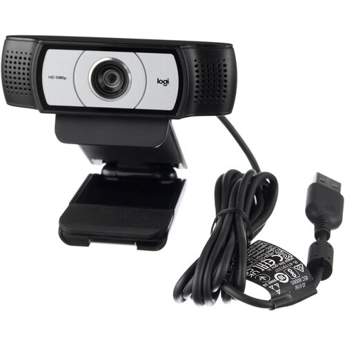 Камера Web Logitech HD Webcam C930c черный 3Mpix (1920x1080) USB2.0 с микрофоном (960-001260)