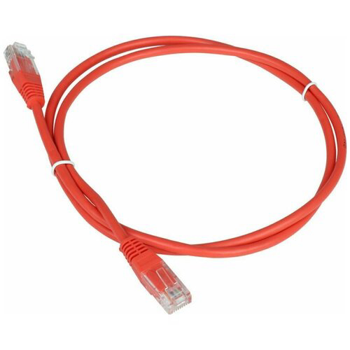 Патч-корд Lanmaster TWT-45-45-3.0-RD UTP RJ-45 вил.-вилка RJ-45 кат.5E 3м красный ПВХ (уп.:1шт)