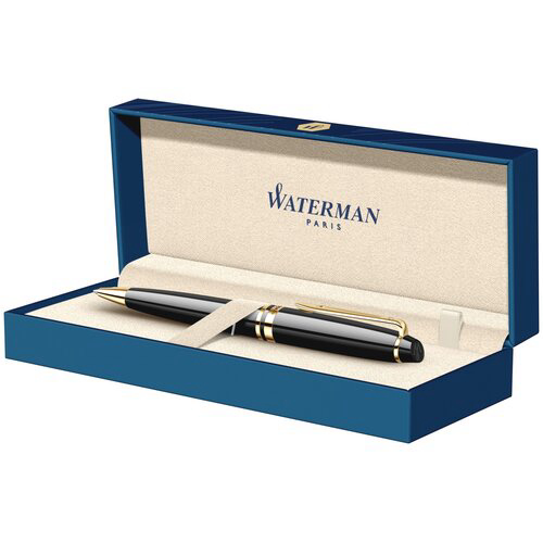 Ручка шариков. Waterman Expert 3 (CWS0952000) Stainless Steel GT M син. черн. подар.кор.