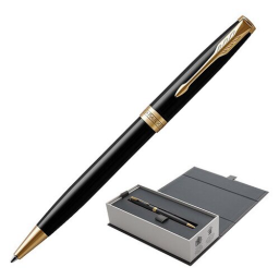 Ручка шариков. Parker Sonnet Core K530 (CW1931497) LaqBlack GT M черн. черн. подар.кор.