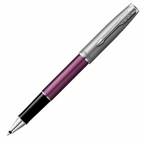 Ручка роллер Parker Sonnet Essentials SB T545 (CW2169368) LaqViolet CT F черн. черн. подар.кор.