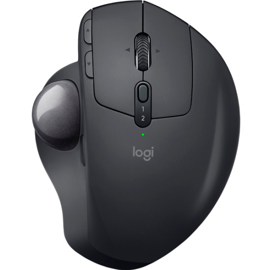 Трекбол Logitech Trackball MX Ergo графитовый оптическая (2048dpi) беспроводная BT/Radio USB (6but)