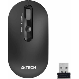 Мышь A4Tech Fstyler FG20S серый оптическая (2000dpi) silent беспроводная USB для ноутбука (3but)