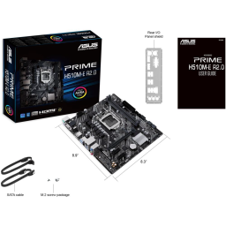 Материнская плата Asus PRIME H510M-E R2.0 Soc-1200 Intel H470 2xDDR4 mATX AC`97 8ch(7.1) GbLAN+VGA+H