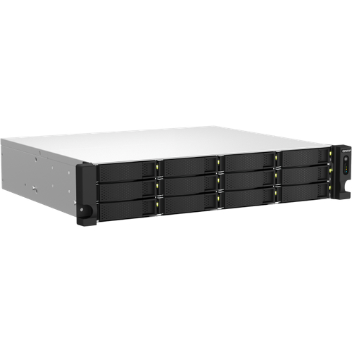 Сетевое хранилище NAS Qnap Original TS-1264U-RP-8G 12-bay стоечный Celeron N5095