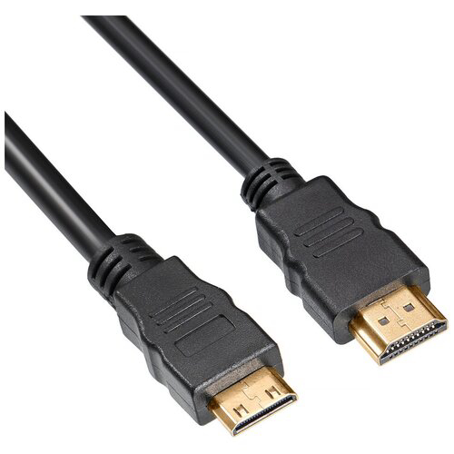 Кабель аудио-видео Buro mini-HDMI (m)/HDMI (m) 1.5м. черный (BHP-MINHDMI-1.5)