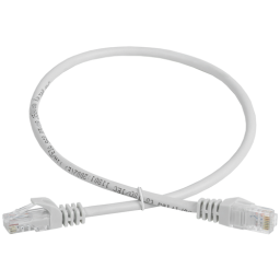 Патч-корд ITK PC01-C5EU-1M-G UTP RJ-45 вил.-вилка RJ-45 кат.5E 1м серый ПВХ (уп.:1шт)