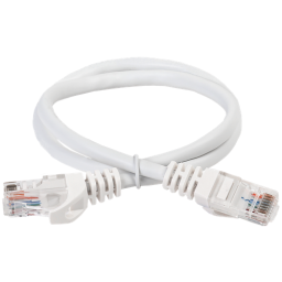 Патч-корд ITK PC01-C5EU-3M UTP RJ-45 вил.-вилка RJ-45 кат.5E 3м серый ПВХ (уп.:1шт)