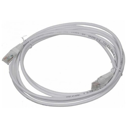 Патч-корд Lanmaster TWT-45-45-2.0/6-GY UTP RJ-45 вил.-вилка RJ-45 кат.6 2м серый ПВХ (уп.:1шт)