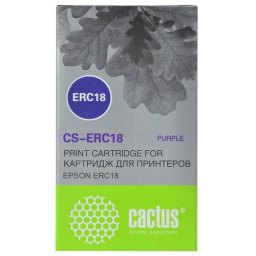 Картридж матричный Cactus CS-ERC18 фиолетовый для Epson ERC 18/ER4615-R