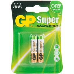 Батарея GP Super Alkaline 24A LR03 AAA (2шт)