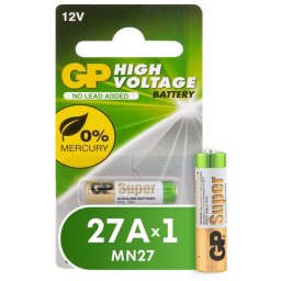 Батарея GP Super Alkaline 27AF MN27 (1шт)