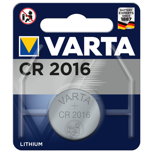 Батарея Varta Electronics BL1 Lithium CR2016 (1шт) блистер