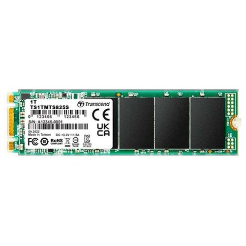 Накопитель SSD Transcend SATA-III 1TB TS1TMTS825S 825S M.2 2280 0.3 DWPD