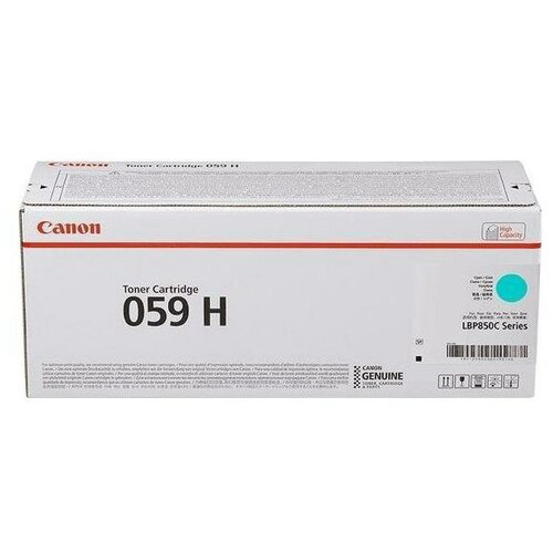 Картридж лазерный Canon 059HC 3626C001 синий (13500стр.) для Canon LBP 852Cx