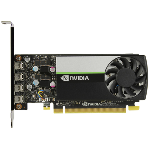 Видеокарта PNY PCI-E T1000 NVIDIA T1000 8Gb 128bit GDDR6 1065/10000 mDPx4 HDCP Bulk low profile