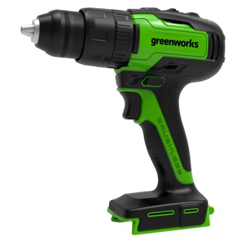 Дрель-шуруповерт Greenworks GD24DD60 аккум. патрон:быстрозажимной (3704107)