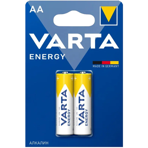 Батарея Varta Energy LR6 Alkaline AA (2шт) блистер