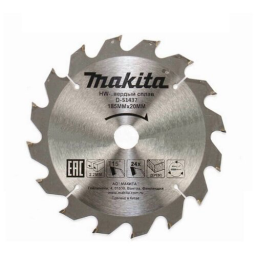 Диск пильный по дер. Makita D-51437 d=185мм d(посад.)=30мм (торцовочные пилы)