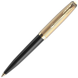 Ручка шариков. Parker 51 Deluxe (CW2123513) Black GT M черн. черн. подар.кор.