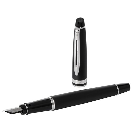 Ручка перьев. Waterman Expert 3 (S0951860) Matte Black CT M сталь нержавеющая подар.кор.