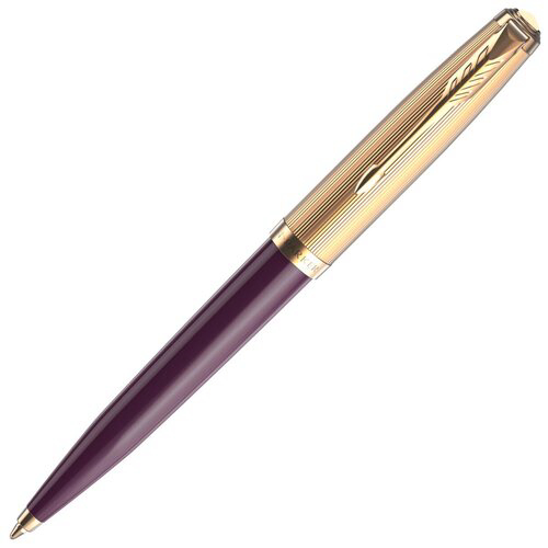 Ручка шариков. Parker 51 Deluxe (CW2123518) Plum GT M черн. черн. подар.кор.