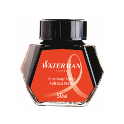 Флакон с чернилами Waterman (CWS0110710) Intense Black чернила 50мл для ручек перьевых