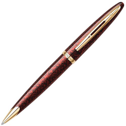 Ручка шариков. Waterman Carene 21104 (CWS0700940) Amber GT M син. черн. подар.кор.