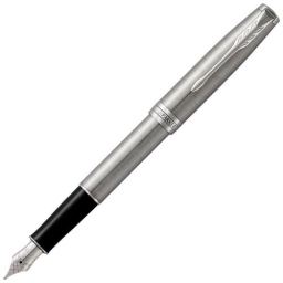 Ручка перьев. Parker Sonnet Core F526 (CW1931509) Stainless Steel CT F сталь нержавеющая