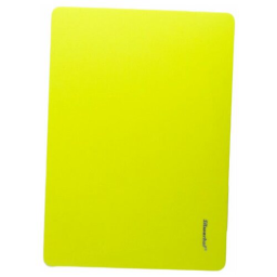Доска для лепки Silwerhof 957007 Neon прямоугольная A4 пластик 1мм желтый