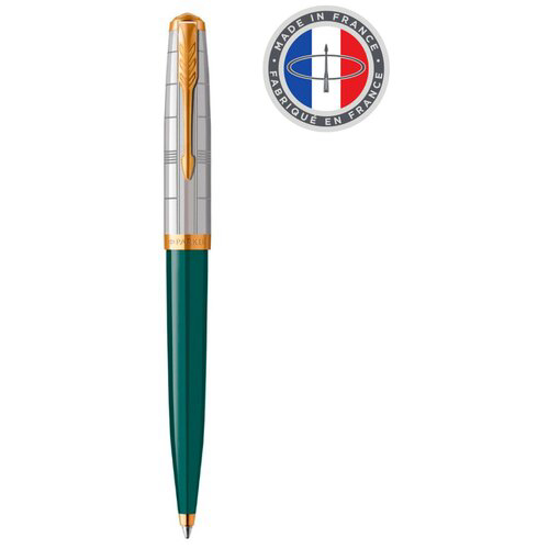 Ручка шариков. Parker 51 Premium (CW2169076) Forest Green GT M черн. черн. подар.кор.