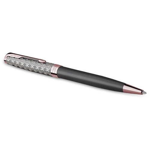 Ручка шариков. Parker Sonnet Premium K537 (CW2119791) Metal Grey PGT M черн. черн. подар.кор.