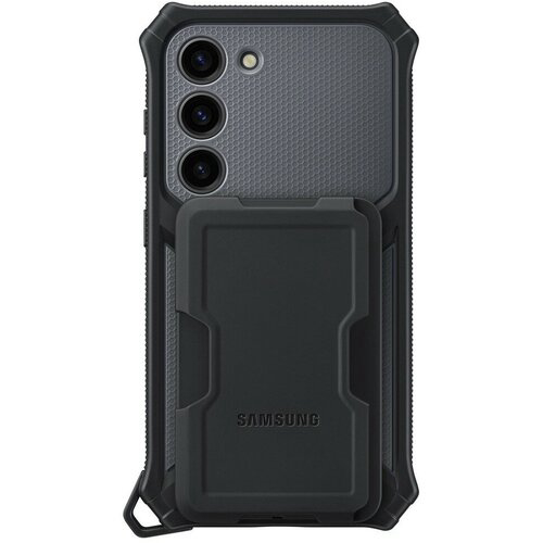 Чехол (клип-кейс) Samsung для Samsung Galaxy S23 Rugged Gadget Case титан (EF-RS911CBEGRU)