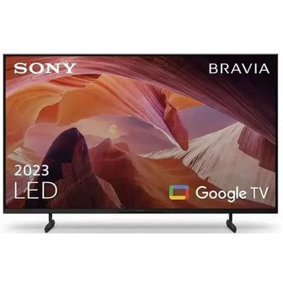 Телевизор LED Sony 75" KD-75X80L BRAVIA черный 4K Ultra HD 60Hz DVB-T DVB-T2 USB WiFi Smart TV