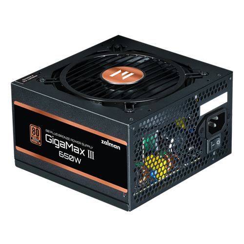 Блок питания Zalman ATX 650W ZM650-GV3 Gen.5 80+ bronze (20+4pin) APFC 120mm fan 6xSATA RTL