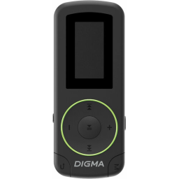 Плеер Flash Digma R4 8Gb черный/0.8"/FM/microSDHC/clip