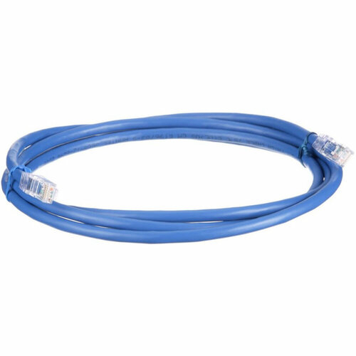 Патч-корд Panduit UTP6AX6MBU UTP RJ-45 вил.-вилка RJ-45 кат.6A 6м синий ПВХ