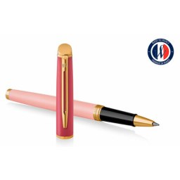 Ручка роллер Waterman Hemisphere Colour Blocking (2179898) Pink GT F черн. черн. подар.кор.